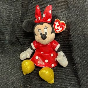 Ty Beanies - Sparkle Disney Minnie Mouse doll